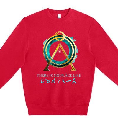 Stargate No Place Like Home Gate Premium Crewneck Sweatshirt