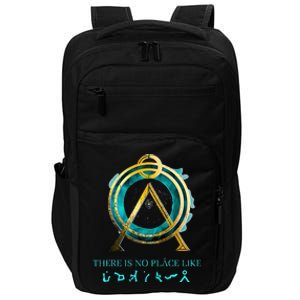 Stargate No Place Like Home Gate Adult Impact Tech Backpack