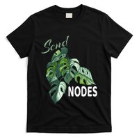 Send Nodes Plant Lovers Monstera Albo T-Shirt