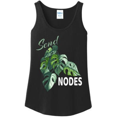 Send Nodes Plant Lovers Monstera Albo Ladies Essential Tank