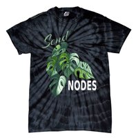 Send Nodes Plant Lovers Monstera Albo Tie-Dye T-Shirt