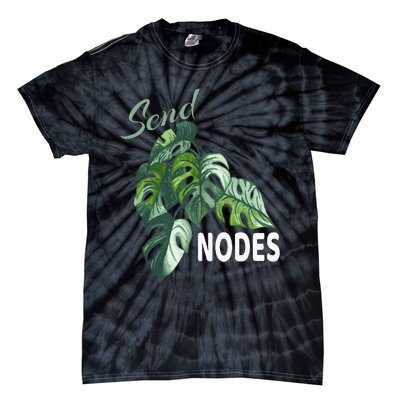 Send Nodes Plant Lovers Monstera Albo Tie-Dye T-Shirt