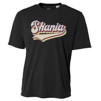 Shania Name Personalized Vintage Retro Gift Wo Cooling Performance Crew T-Shirt