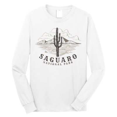 Saguaro National Park Tucson Arizona Cactus Long Sleeve Shirt