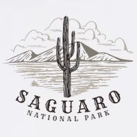 Saguaro National Park Tucson Arizona Cactus Apron
