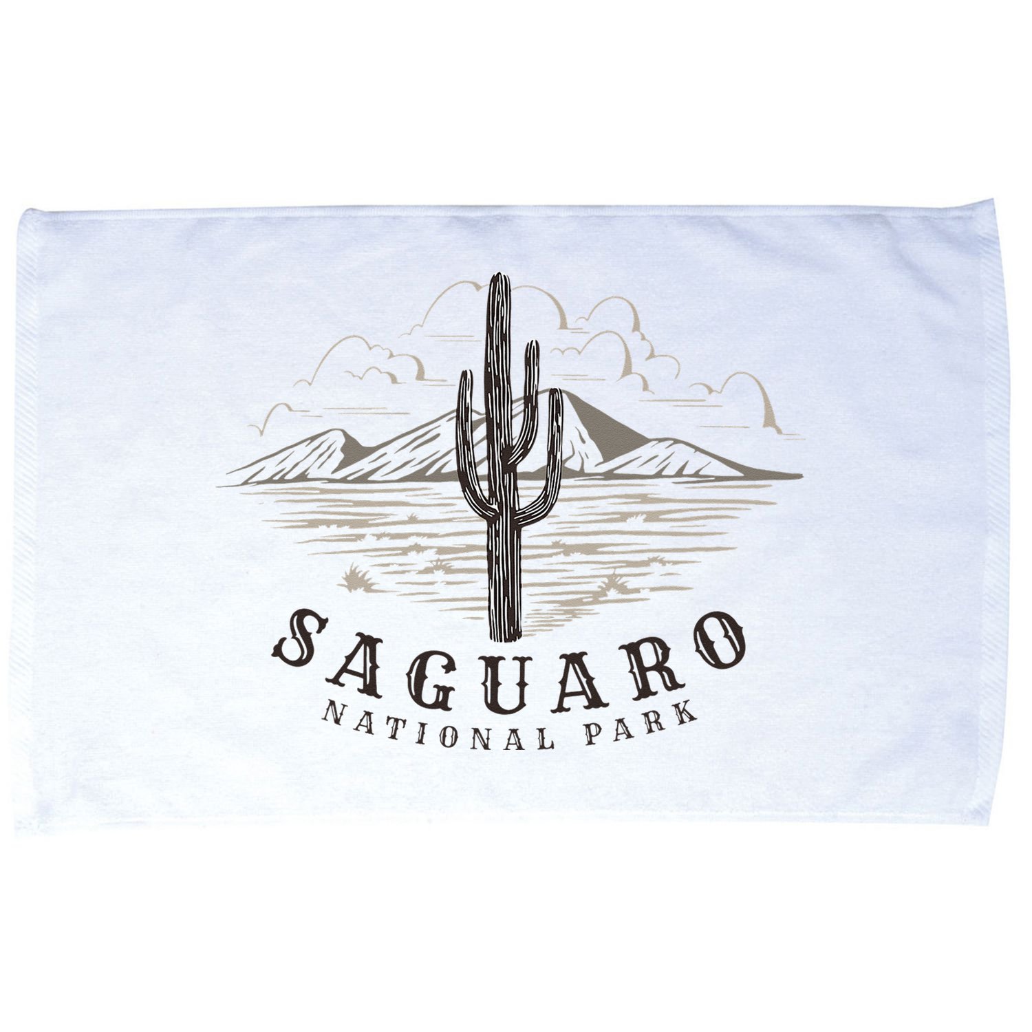 Saguaro National Park Tucson Arizona Cactus Microfiber Hand Towel