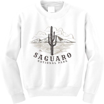 Saguaro National Park Tucson Arizona Cactus Kids Sweatshirt