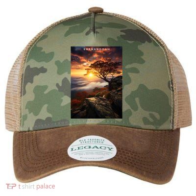 Shenandoah National Park Photographic Legacy Tie Dye Trucker Hat