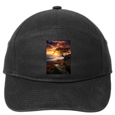 Shenandoah National Park Photographic 7-Panel Snapback Hat