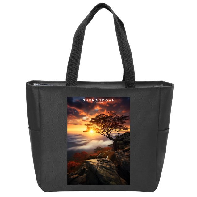 Shenandoah National Park Photographic Zip Tote Bag