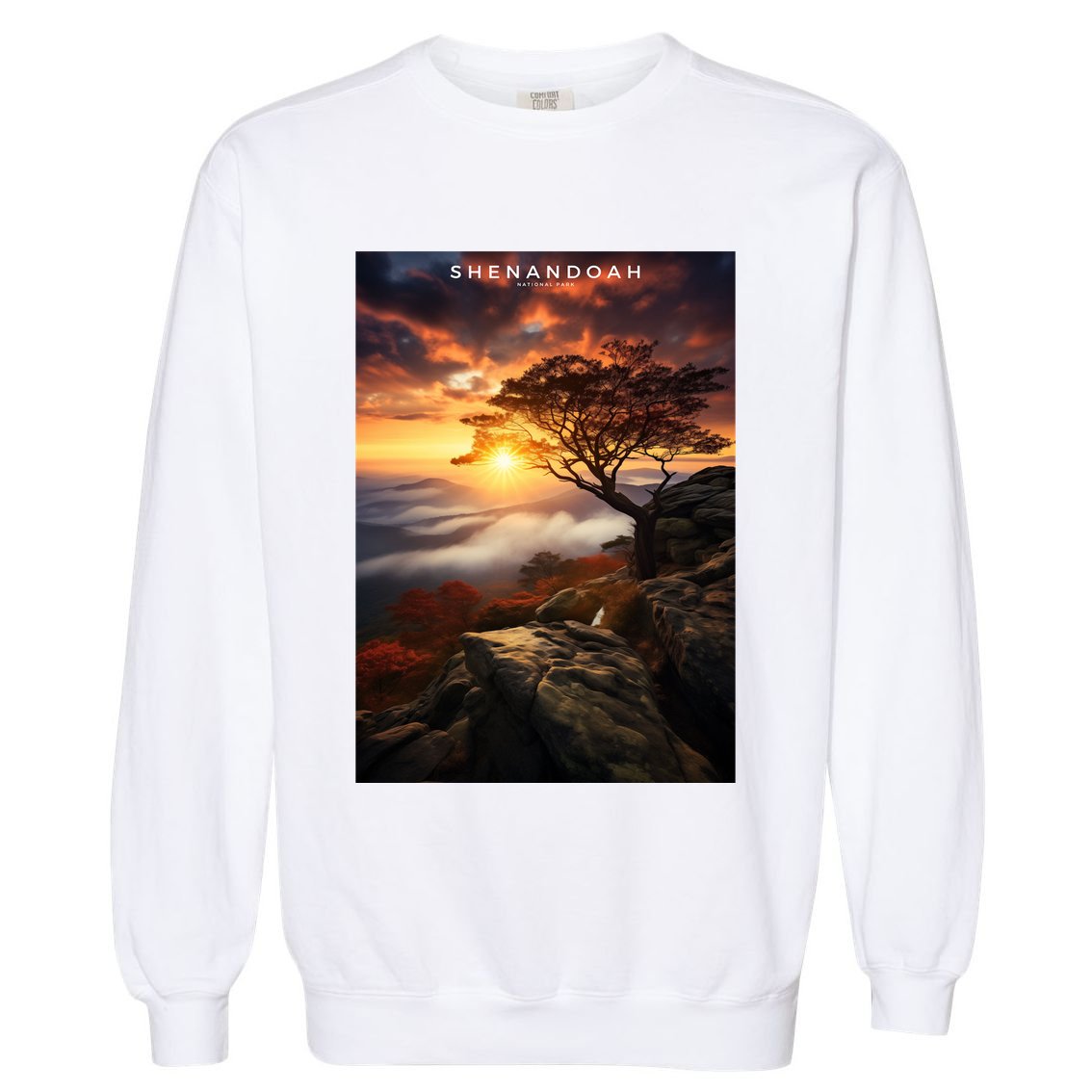 Shenandoah National Park Photographic Garment-Dyed Sweatshirt