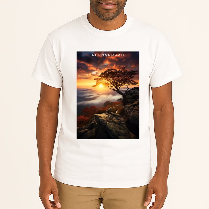 Shenandoah National Park Photographic Tall T-Shirt