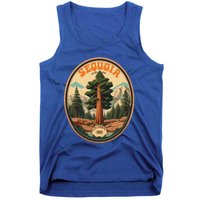 Sequoia National Park Tree Illustration Hiking Tank Top