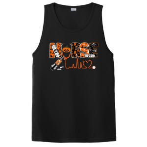 Spooky Nurse Pumpkin Halloween Costume RN CNA PosiCharge Competitor Tank