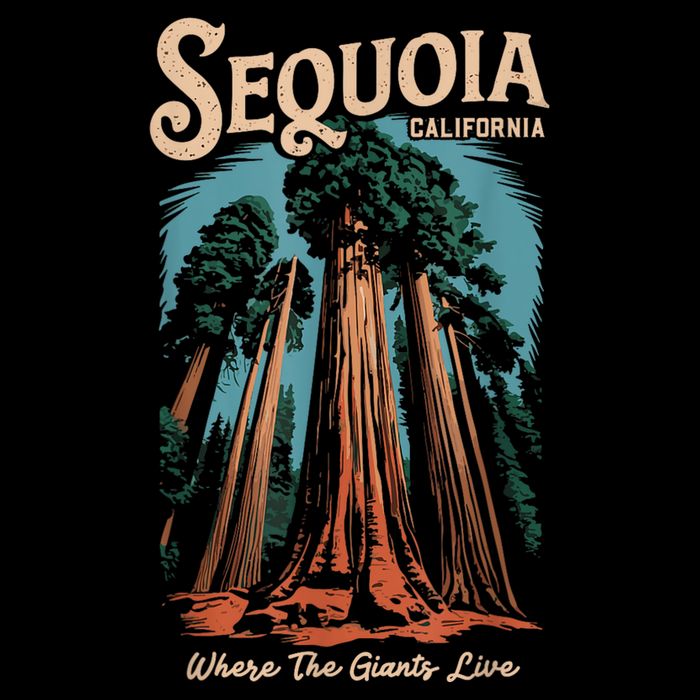Sequoia National Park California Giant Tree Outdoors Flatbill Hat