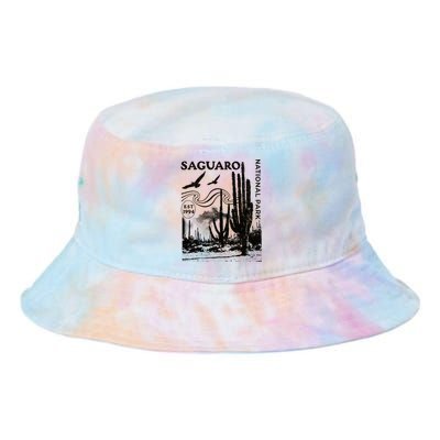 Saguaro National Park Arizona Desert Cactus Nature Outdoors Tie Dye Newport Bucket Hat