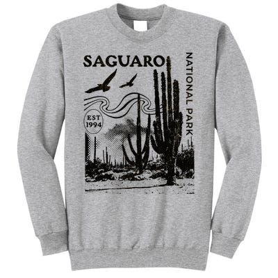 Saguaro National Park Arizona Desert Cactus Nature Outdoors Tall Sweatshirt