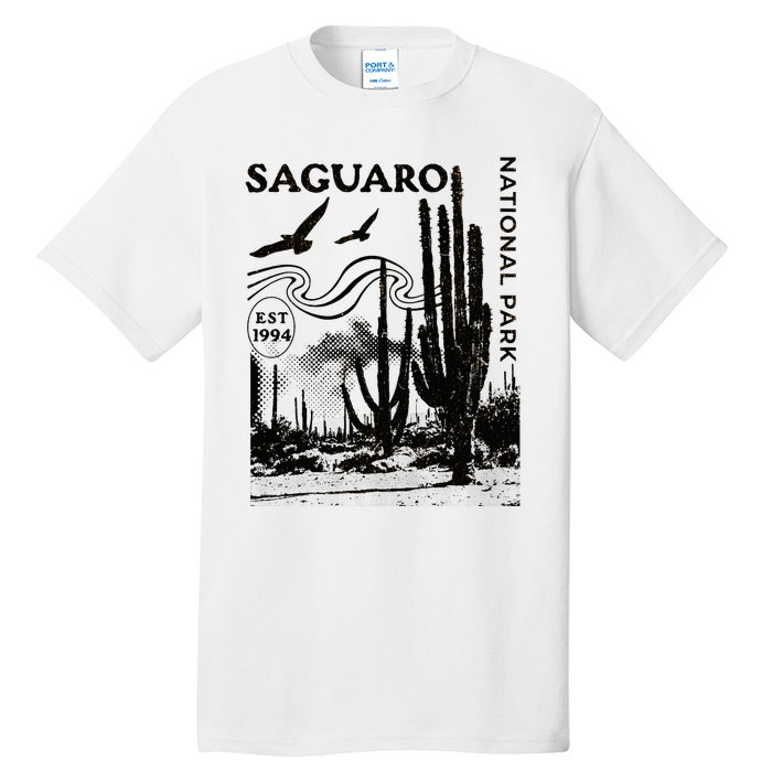 Saguaro National Park Arizona Desert Cactus Nature Outdoors Tall T-Shirt