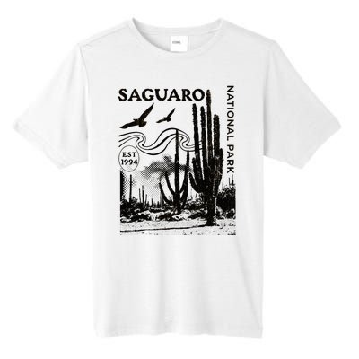 Saguaro National Park Arizona Desert Cactus Nature Outdoors Tall Fusion ChromaSoft Performance T-Shirt