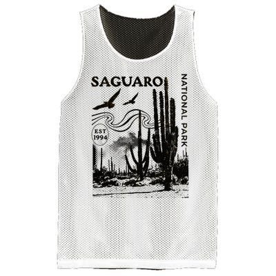 Saguaro National Park Arizona Desert Cactus Nature Outdoors Mesh Reversible Basketball Jersey Tank