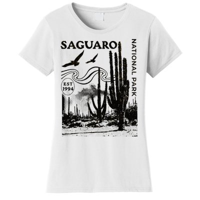 Saguaro National Park Arizona Desert Cactus Nature Outdoors Women's T-Shirt