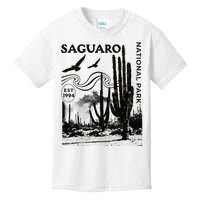 Saguaro National Park Arizona Desert Cactus Nature Outdoors Kids T-Shirt