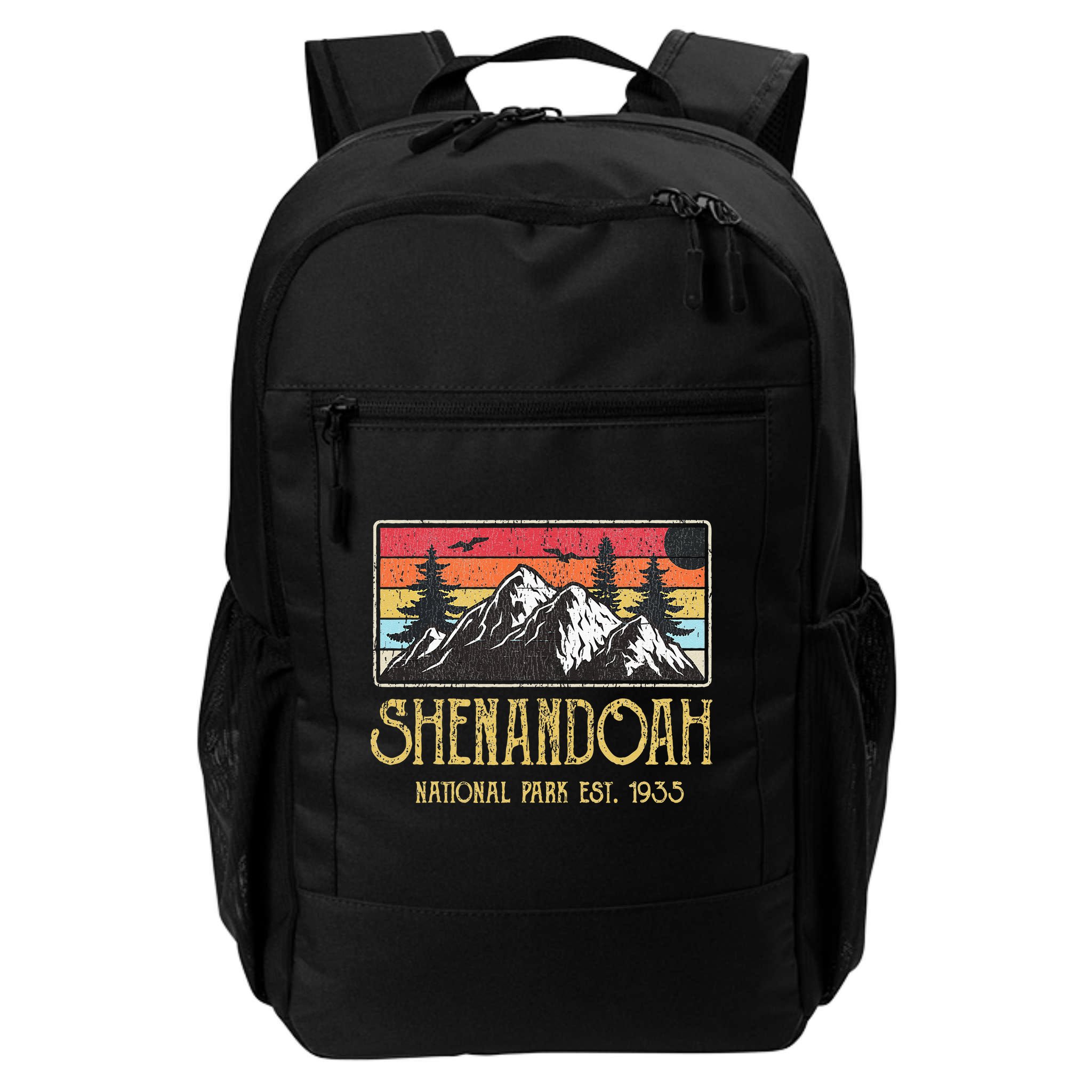 Shenandoah National Park Vintage Mountain Virginia Vacation Backpack
