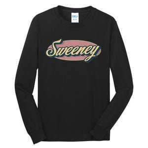 Sweeney Name Personalized Tall Long Sleeve T-Shirt