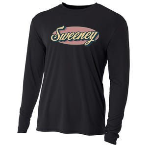 Sweeney Name Personalized Cooling Performance Long Sleeve Crew