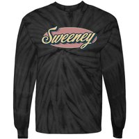 Sweeney Name Personalized Tie-Dye Long Sleeve Shirt