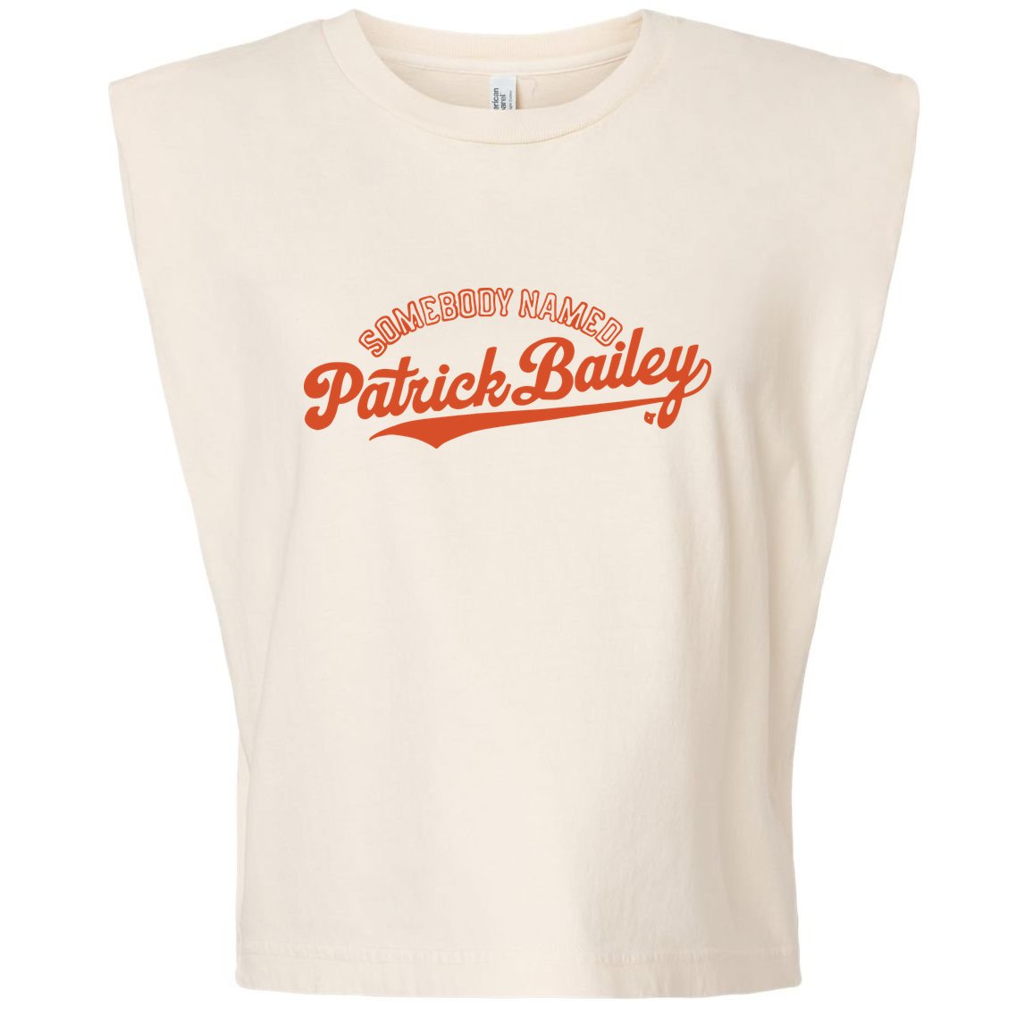 Somebody Named Patrick Bailey Garment-Dyed Women's Muscle Tee