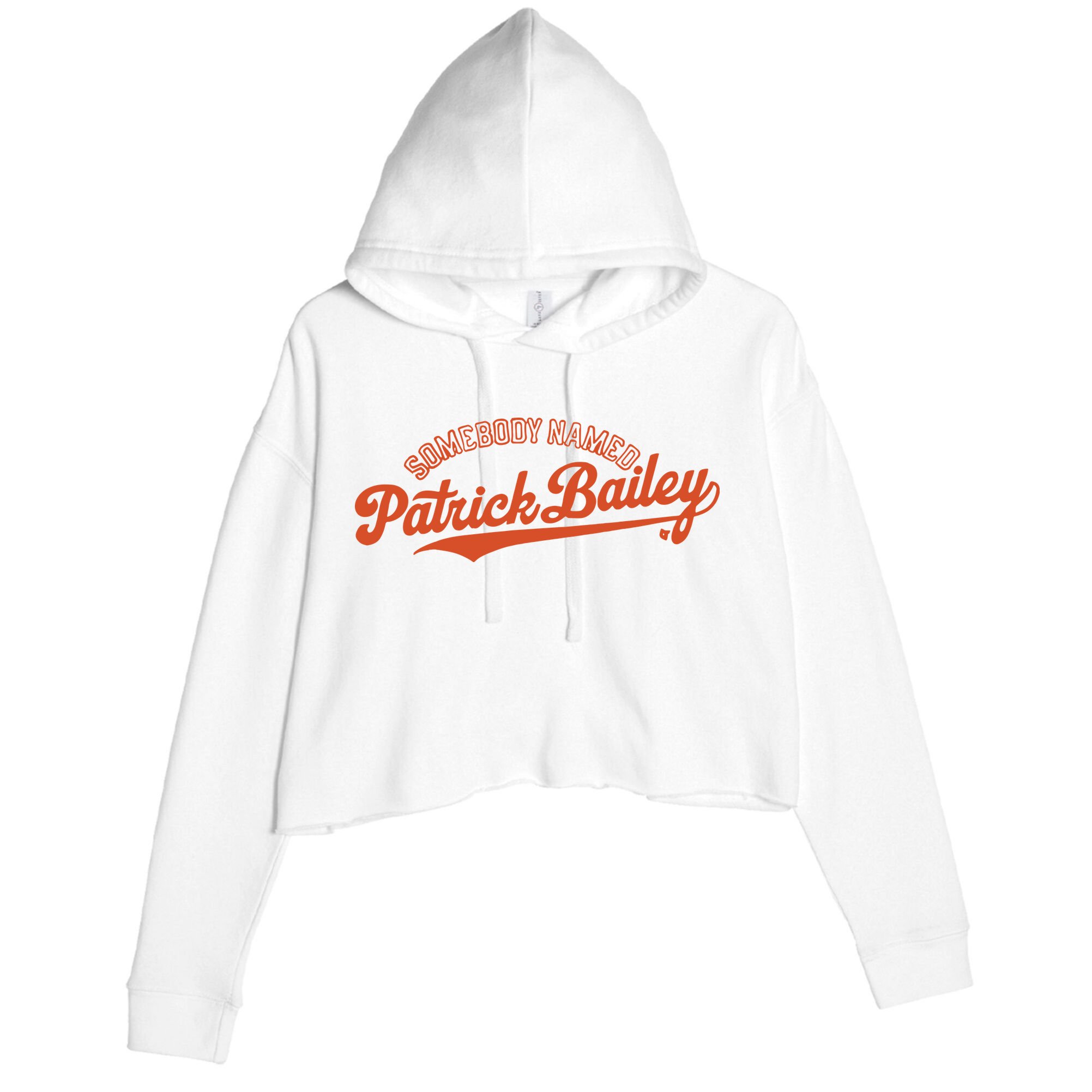 Somebody Named Patrick Bailey Crop Fleece Hoodie