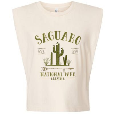 Saguaro National Park Arizona Tourist Souvenir Garment-Dyed Women's Muscle Tee