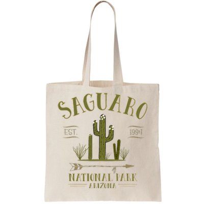 Saguaro National Park Arizona Tourist Souvenir Tote Bag