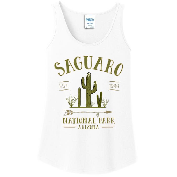 Saguaro National Park Arizona Tourist Souvenir Ladies Essential Tank