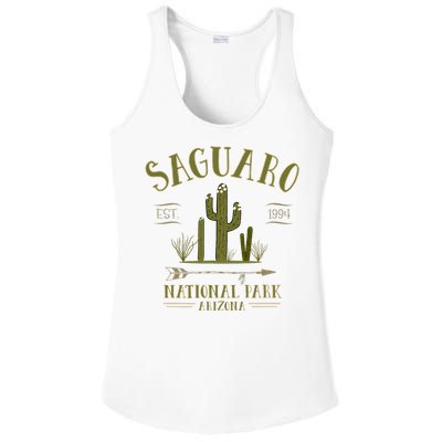 Saguaro National Park Arizona Tourist Souvenir Ladies PosiCharge Competitor Racerback Tank