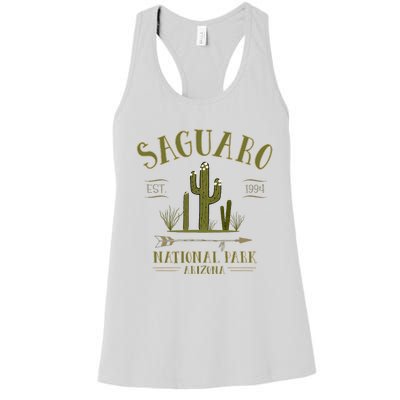 Saguaro National Park Arizona Tourist Souvenir Women's Racerback Tank