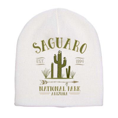 Saguaro National Park Arizona Tourist Souvenir Short Acrylic Beanie