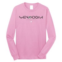 Shenandoah National Park Virginia Tonal Retro Vintage Long Sleeve Shirt