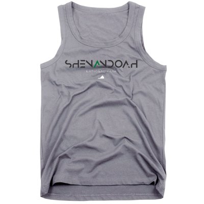 Shenandoah National Park Virginia Tonal Retro Vintage Tank Top