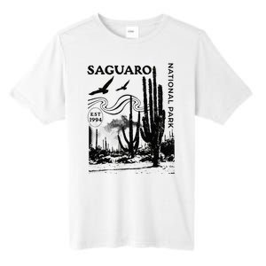 Saguaro National Park Arizona Desert Cactus Nature Outdoors Tall Fusion ChromaSoft Performance T-Shirt