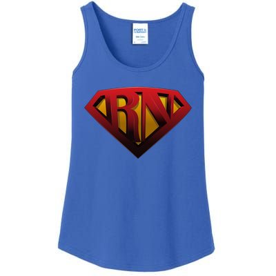 Super Nurse Rn Superhero Registered Nurse Hero Gift Ladies Essential Tank