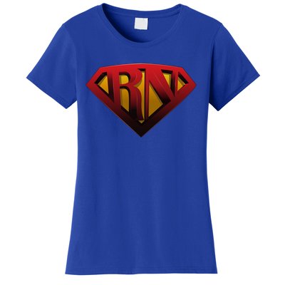 Super Nurse Rn Superhero Registered Nurse Hero Gift Women's T-Shirt