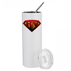 Super Nurse Rn Superhero Registered Nurse Hero Gift Stainless Steel Tumbler