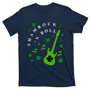 SHAMROCK N ROLL St. Patricks Day Irish Music T-Shirt