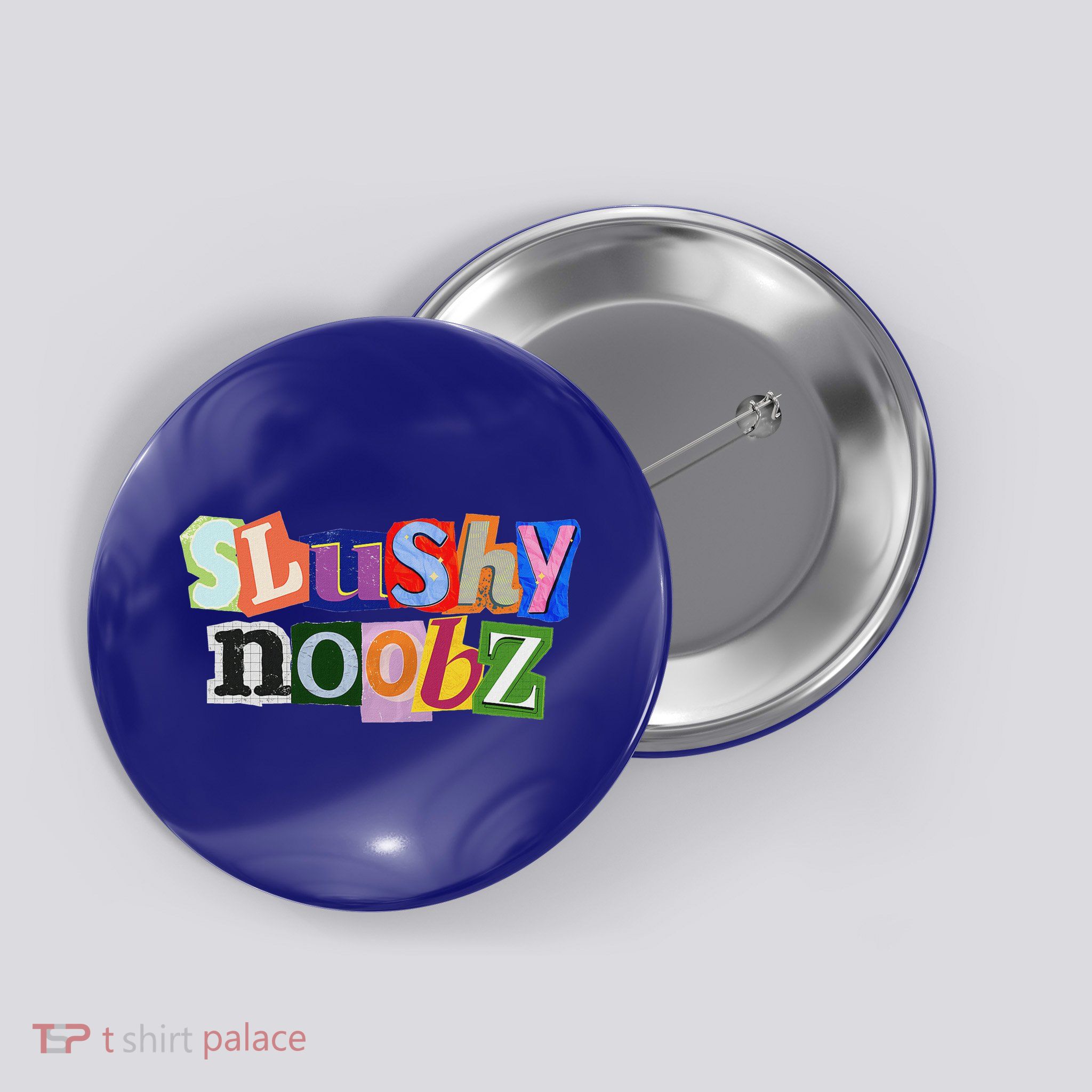Slushy Noobz Ransom Letters Button