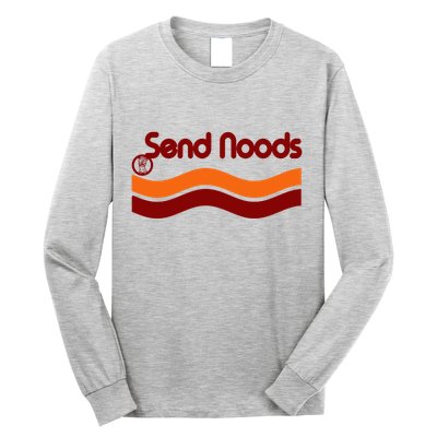 Sen Noods Retro Wave Logo Long Sleeve Shirt