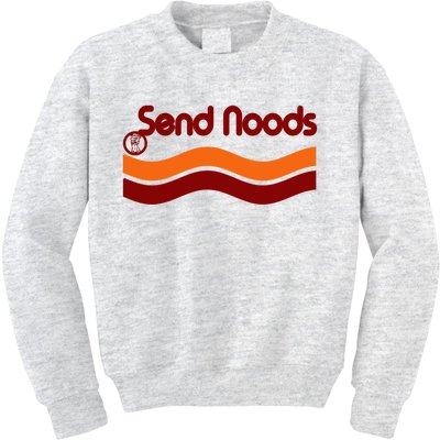 Sen Noods Retro Wave Logo Kids Sweatshirt