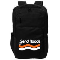 Sen Noods Retro Wave Logo Impact Tech Backpack