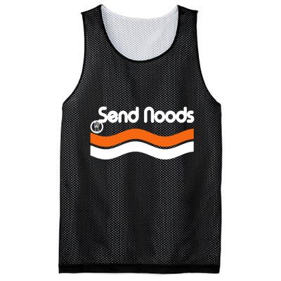 Sen Noods Retro Wave Logo Mesh Reversible Basketball Jersey Tank